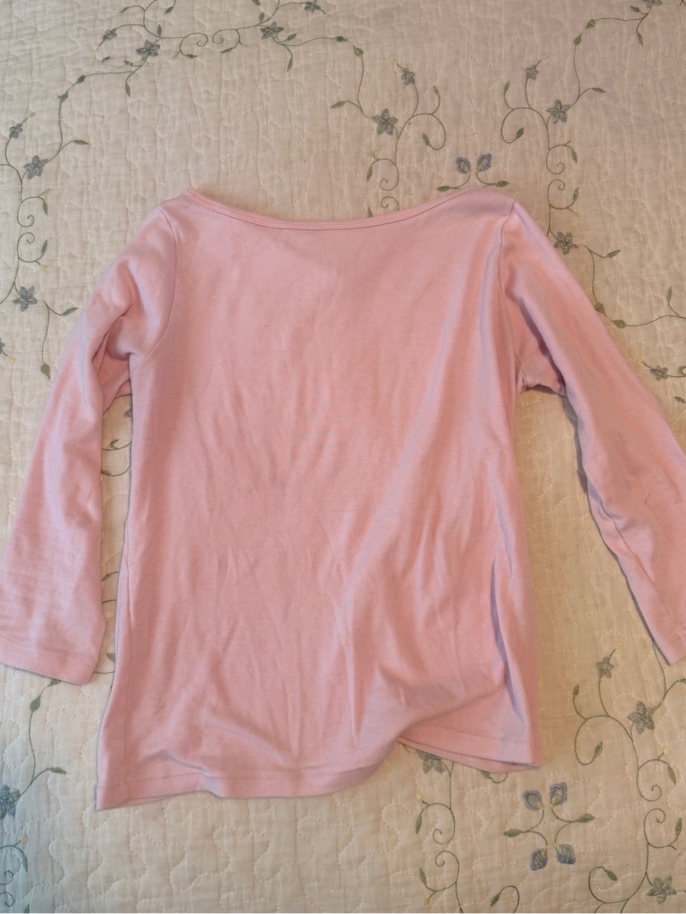 boatneck 3\4 sleeve top
